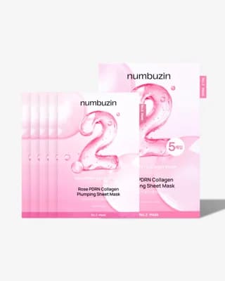 No.2 Rose PDRN Collagen Plumping Sheet Mask