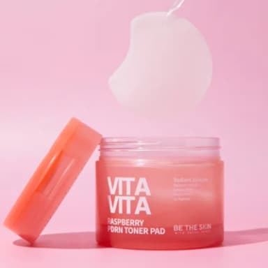 Vitavita Raspberry PDRN Toner Pad 60pads