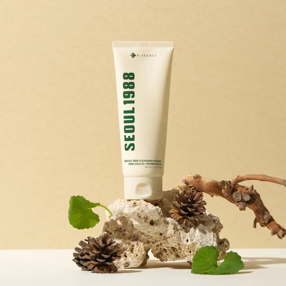 KSECRET SEOUL 1988 Cleansing Foam : Pine Cica 1% + Probiotics 150ml