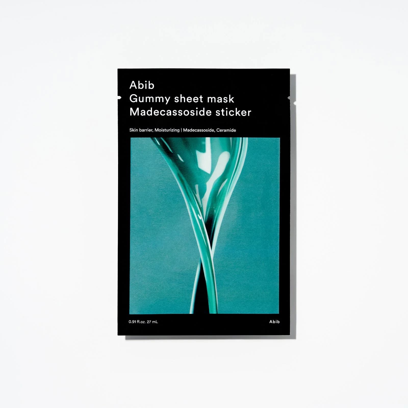 Abib Gummy sheet mask Madecassoside sticker 27ml