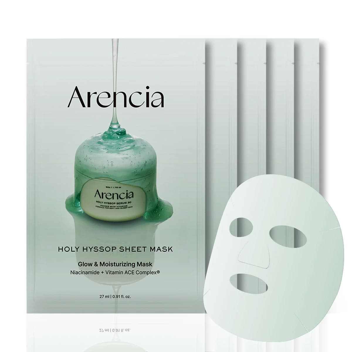 Arencia Holy Hyssop Sheet Mask 135ml