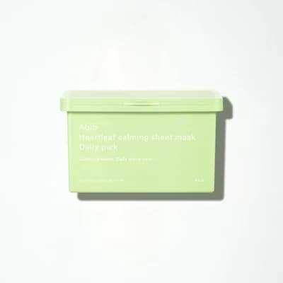 Heartleaf calming sheet mask Daily pick 30ea （350ml)