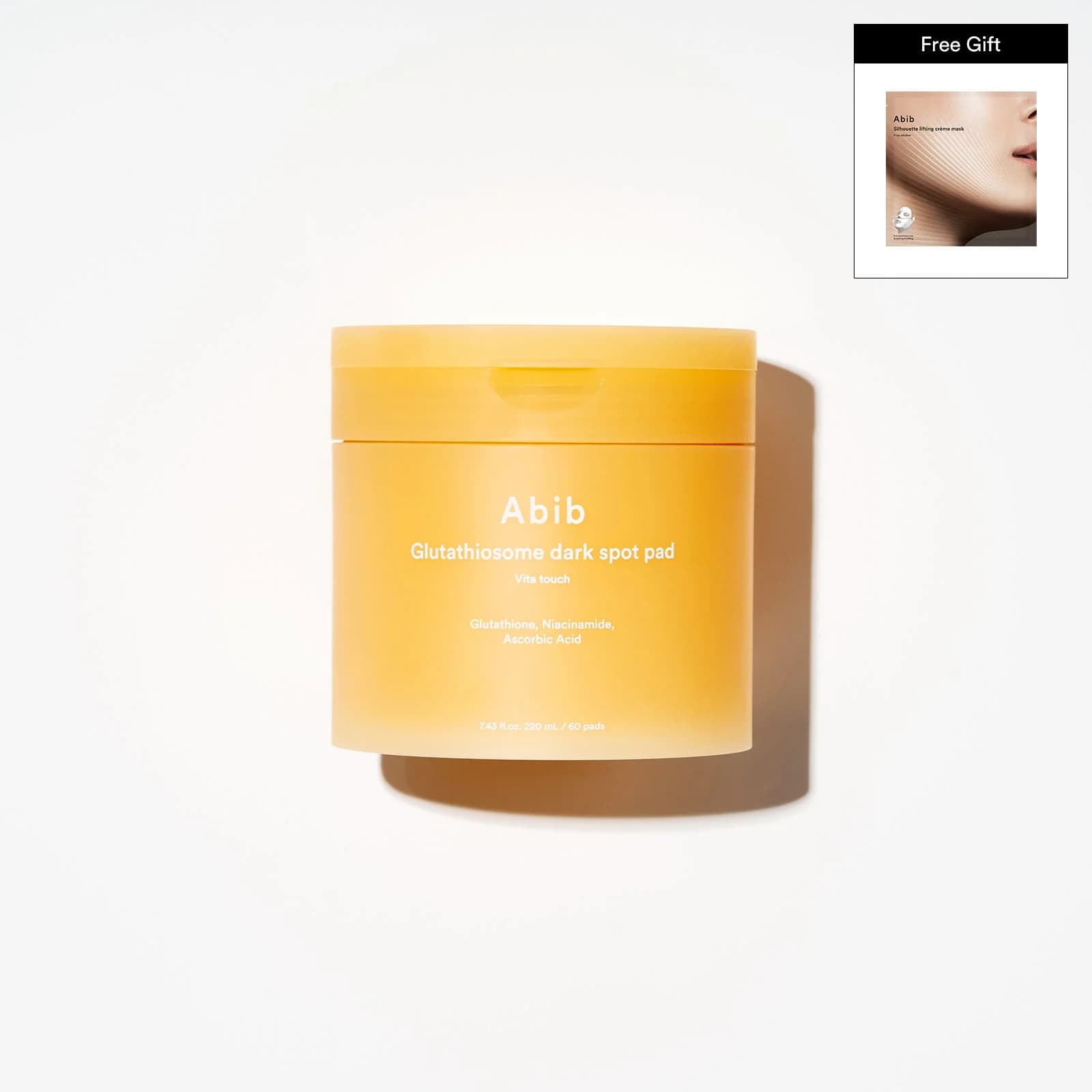 Abib Glutathiosome dark spot pad Vita touch 220ml/ 60pads