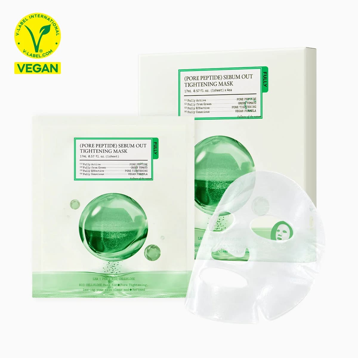 Fully Pore Peptide Sebum Out Tightening Mask