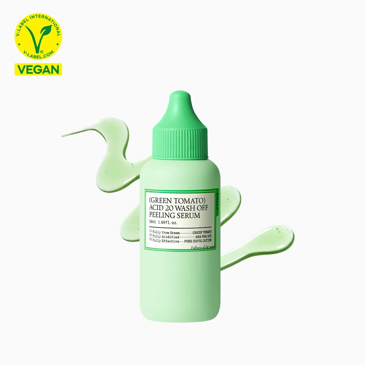 Fully Green Tomato Acid 20 Wash Off Peeling Serum 50ml