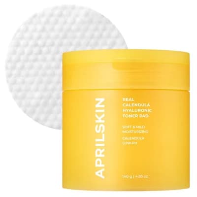 Real Calendula Hyaluronic Toner Pad