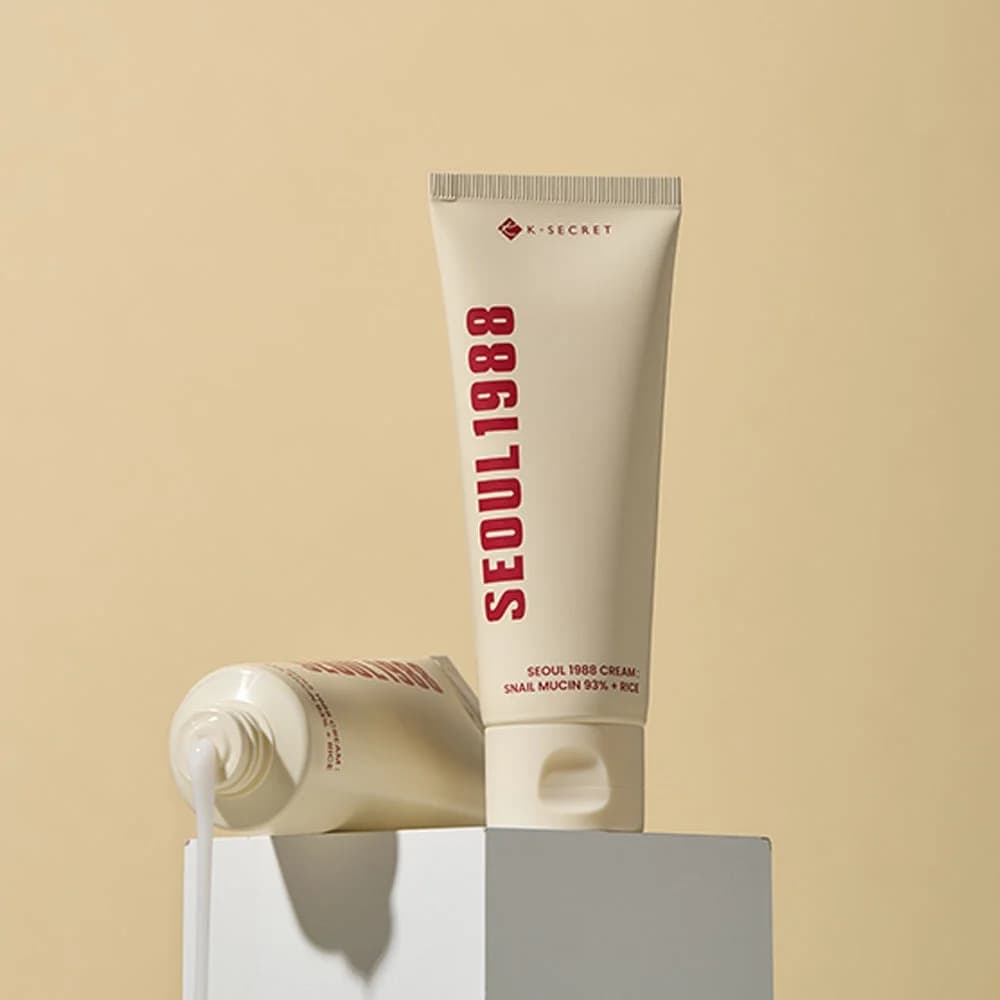 KSECRET Seoul 1988 Cream : Snail Mucin 93+Rice 100ml