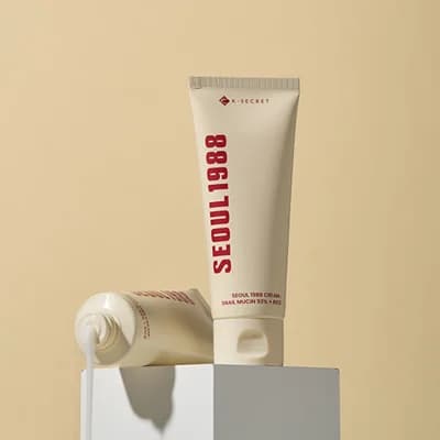 Seoul 1988 Cream : Snail Mucin 93+Rice 100ml