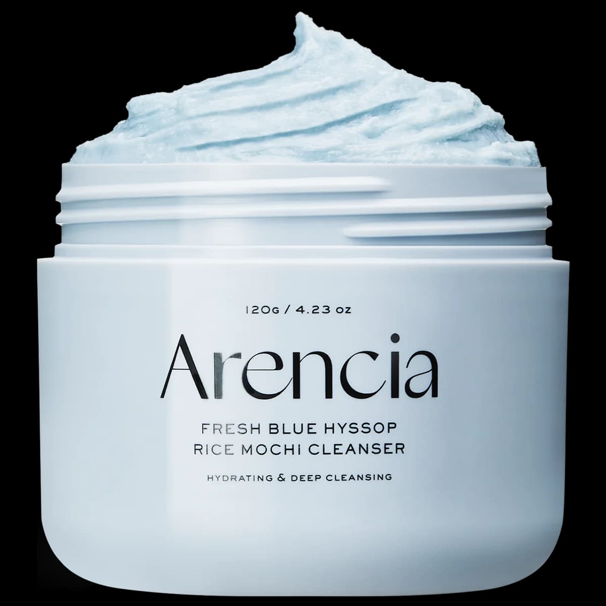 Arencia Fresh Blue Hyssop Rice Mochi Cleanser 120g