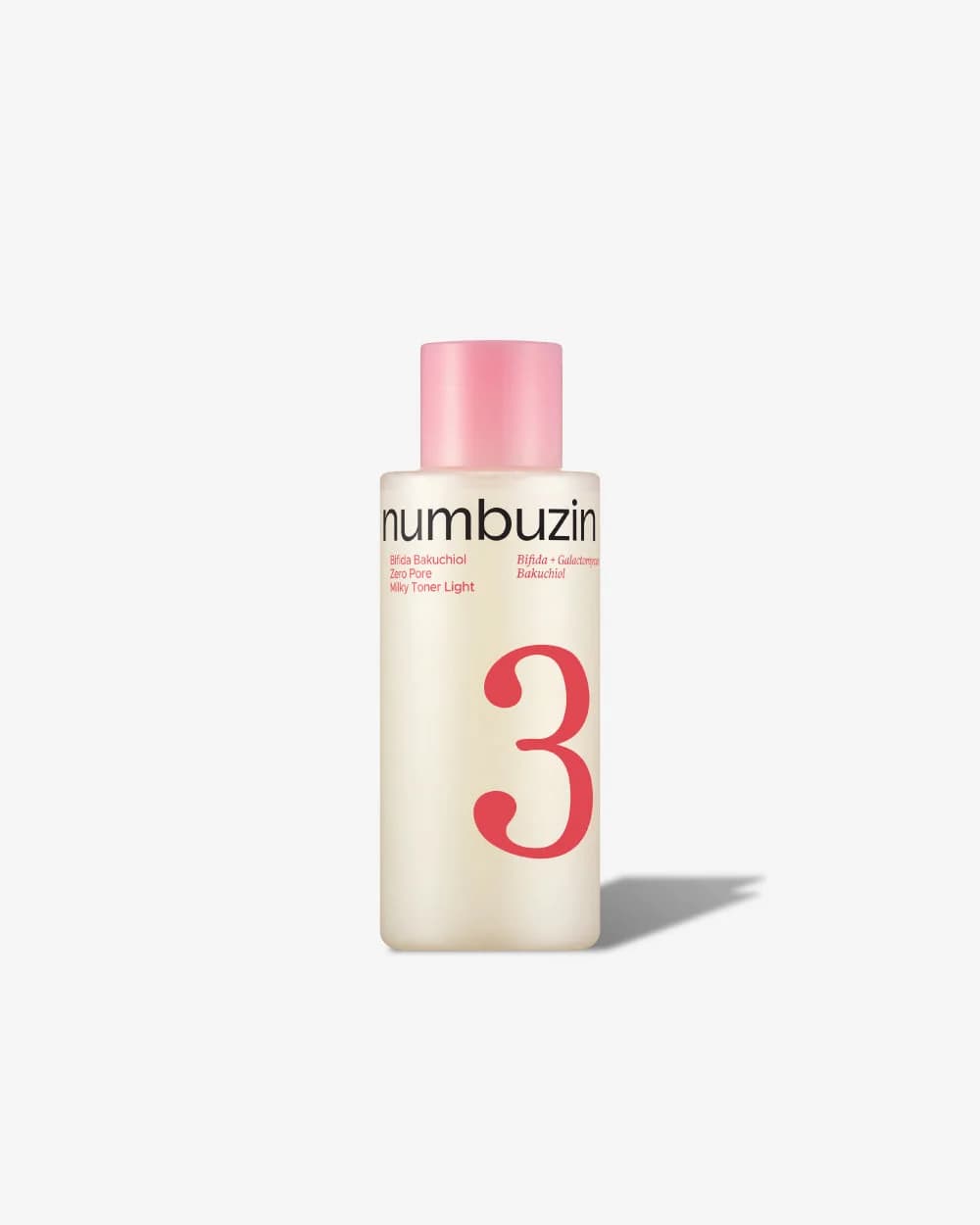 Numbuzin No.3 Bifida Bakuchiol Zero Pore Milky Toner Light 200ml