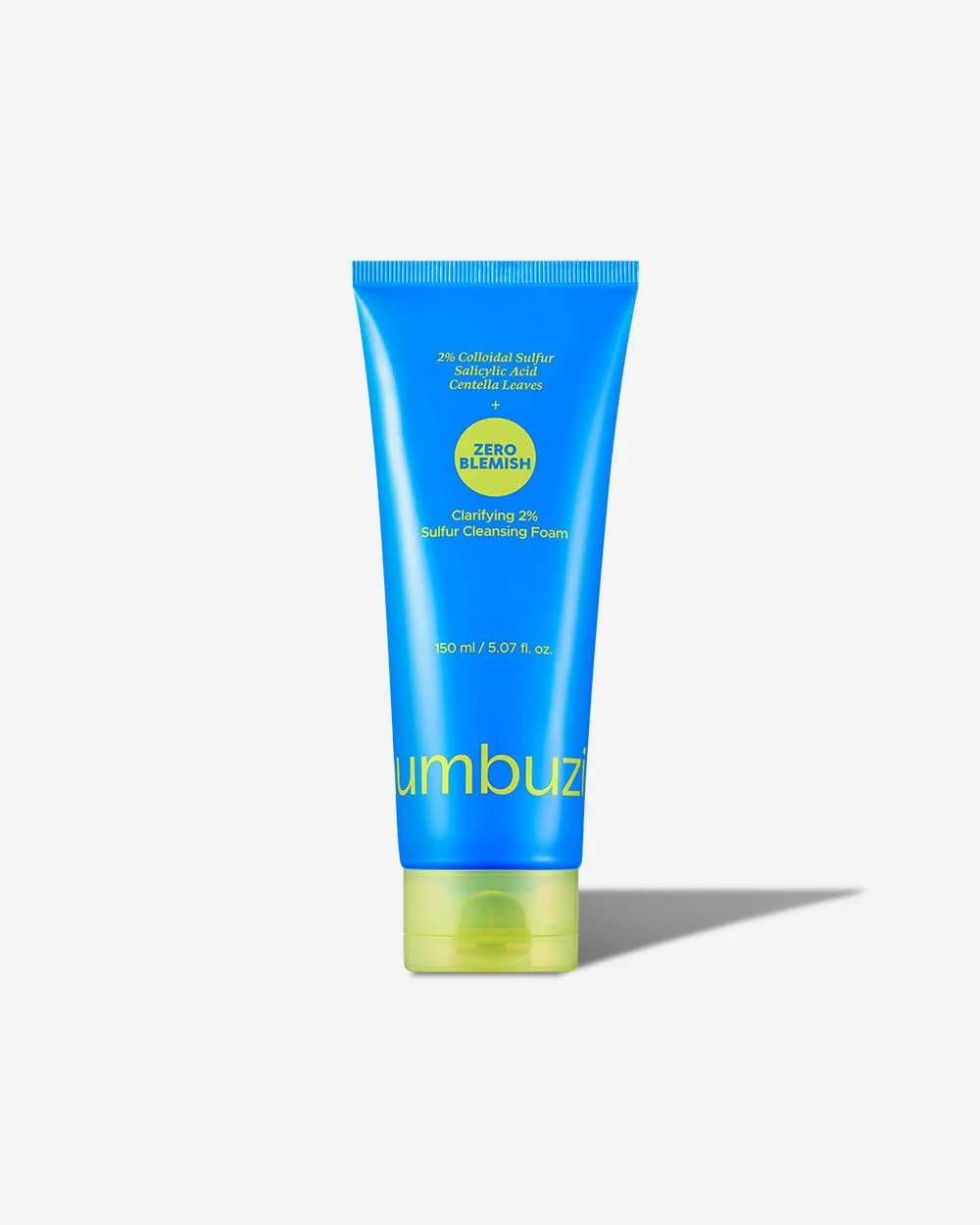 Numbuzin Zero Blemish Clarifying 2% Sulfur Cleansing Foam 150ml