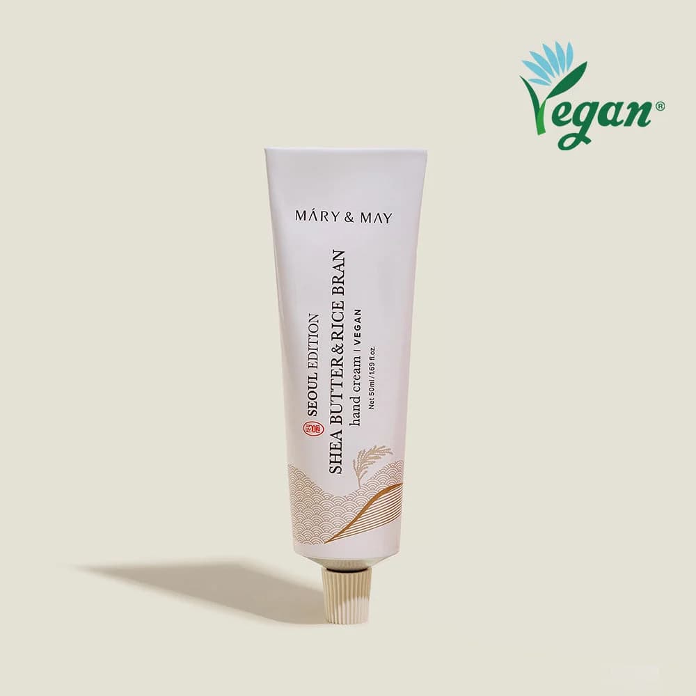 Mary & May Shea Butter & Rice Bran Hand Cream 50ml