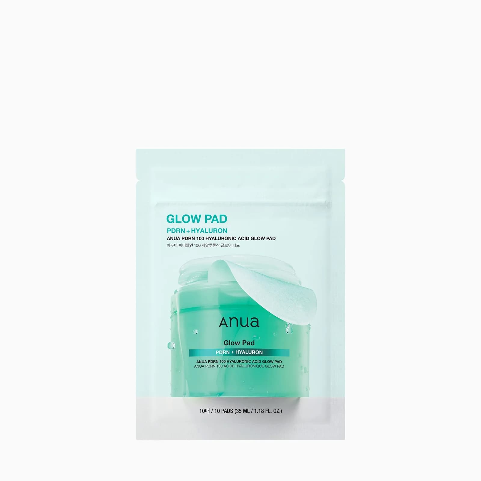 Anua PDRN 100 Hyaluronic Acid Glow Pad